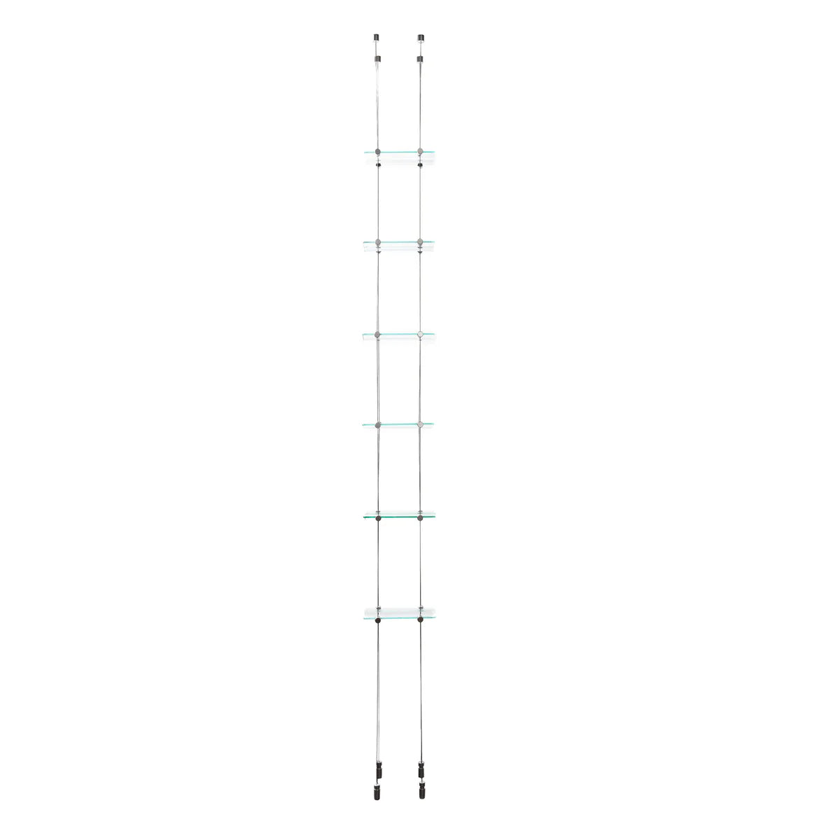 6 Bottle Float Cable Wine Racking Display Kit