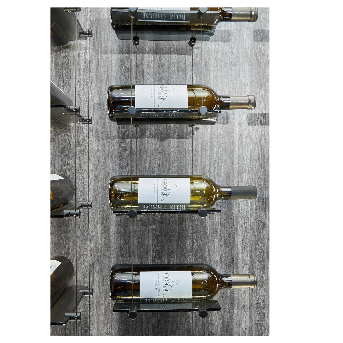 6 Bottle Float Cable Wine Racking Display Kit