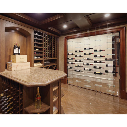 6 Bottle Float Cable Wine Racking Display Kit