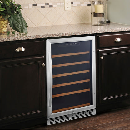 Eurodib 57 Bottle Single Temperature Wine Cabinet - USF54S