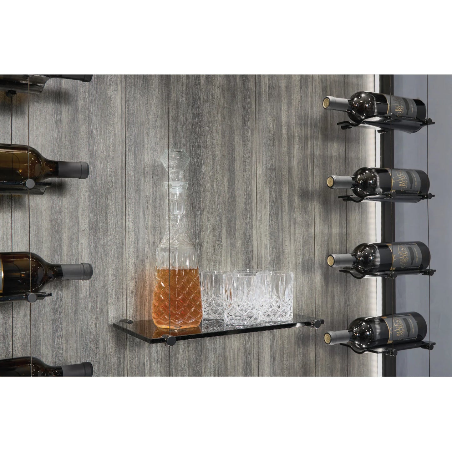 Float Glass Shelving Unit