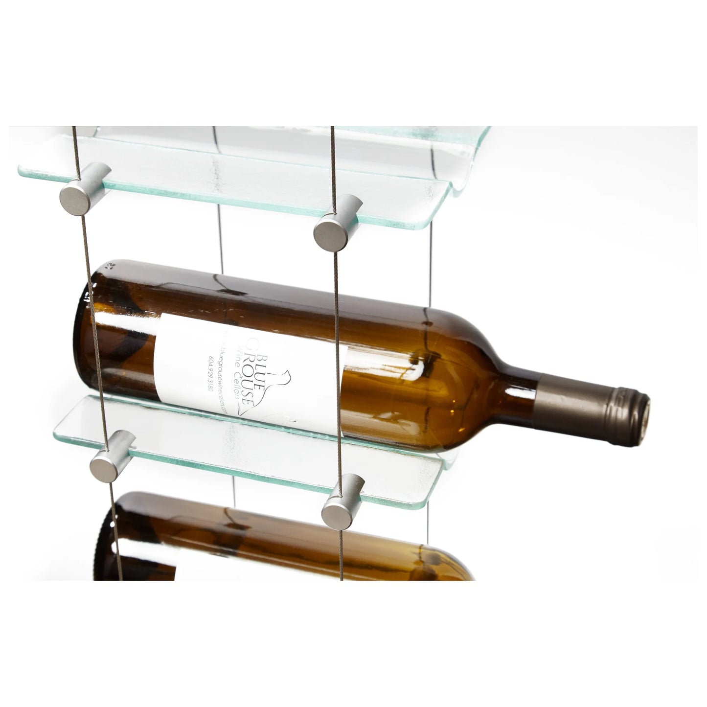 6 Bottle Float Cable Wine Racking Display Kit