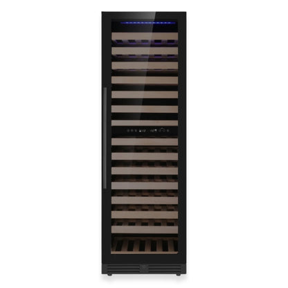 King's Bottle Tall Dual Zone Upright Wine Cooler with LOW-E Glass & Silent Cooling