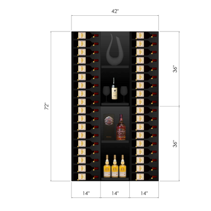 THE WINE BAR VINdustry Wine Wall
