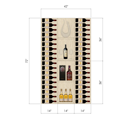 THE WINE BAR VINdustry Wine Wall