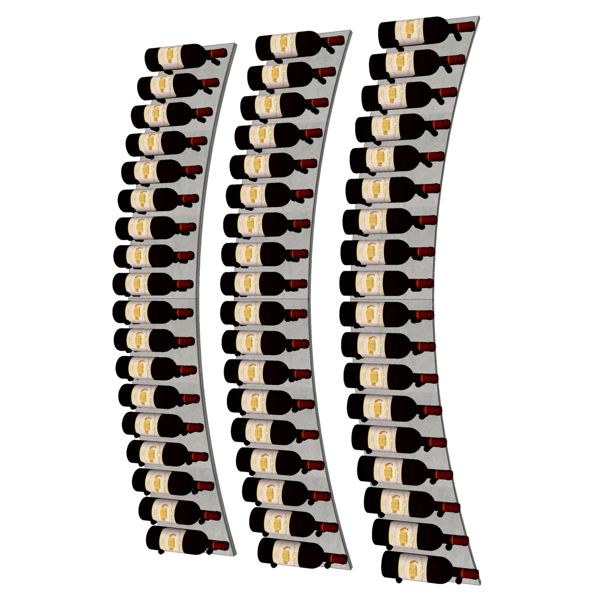 THE CURVE VINdustry Wine Wall