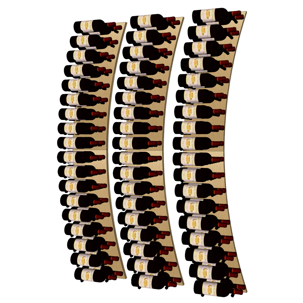 THE CURVE VINdustry Wine Wall