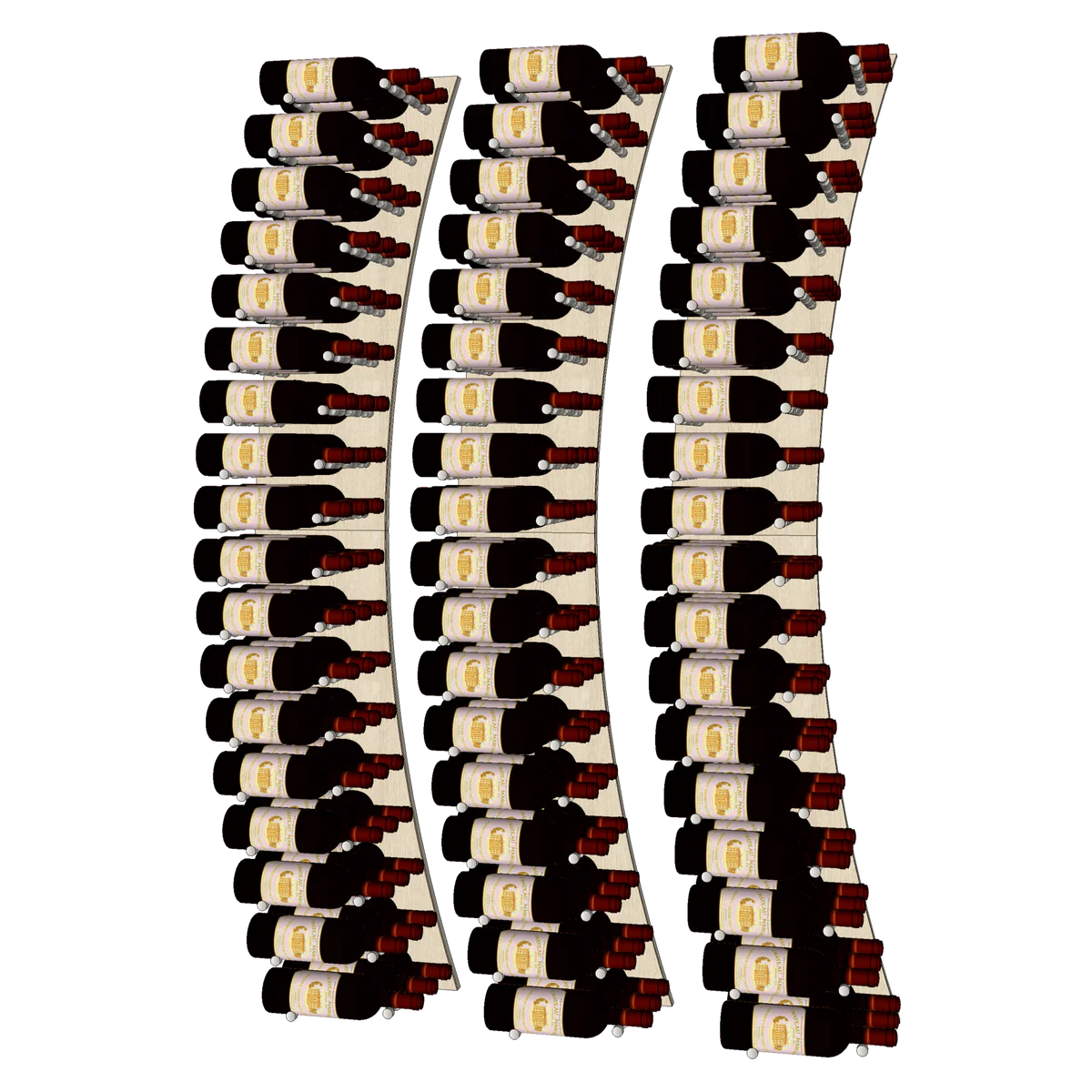 THE CURVE VINdustry Wine Wall